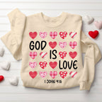 God Is Love Christian Sweatshirt