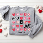 God Is Love Christian Sweatshirt
