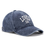 You Is So Loved Christian Couple Washed Hat