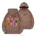 God Is Within Her Christian Washed Hoodie