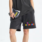 God Is Within Her She Will Not Fall Christian Washed Shorts