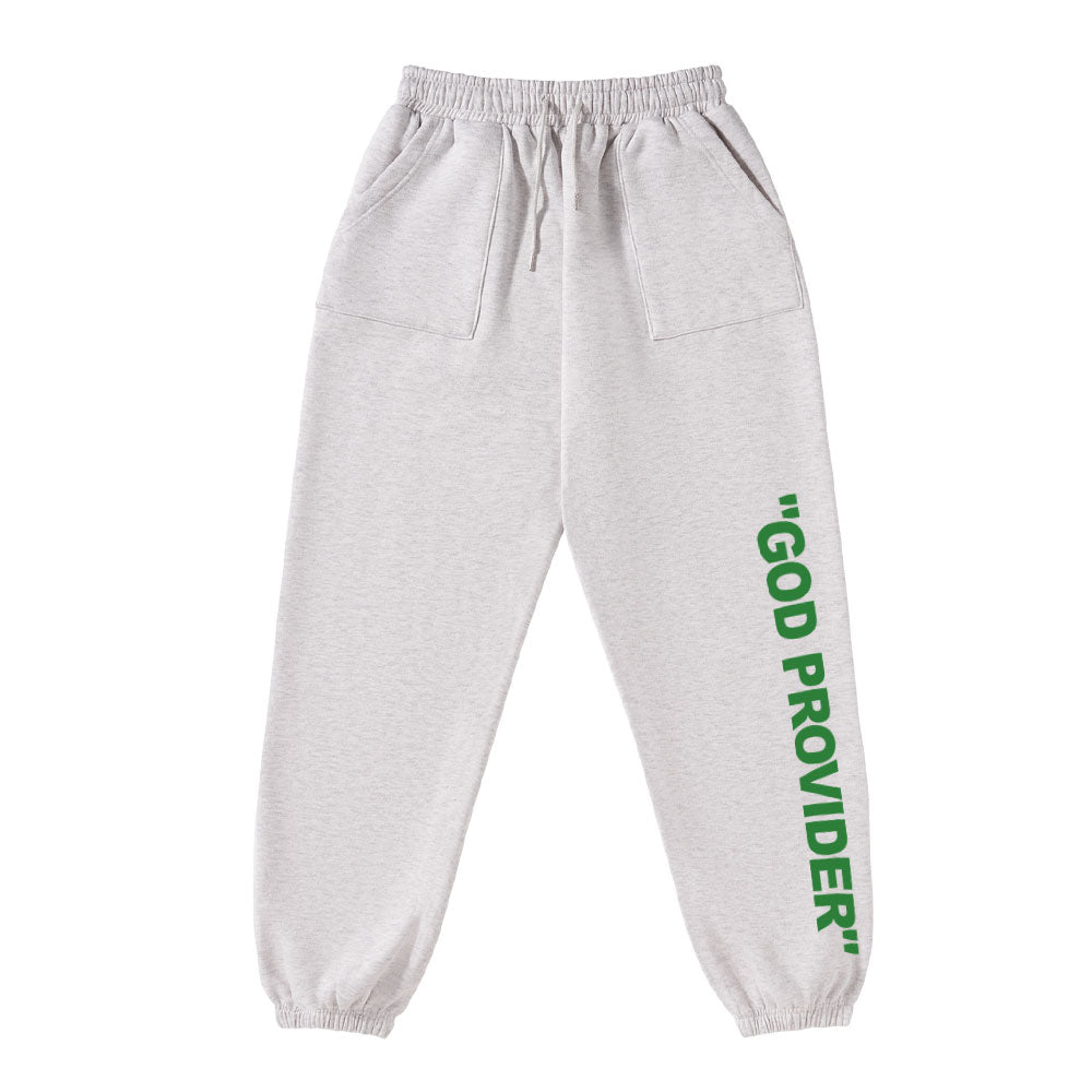 God Provider Christian Fleece Sweatpants