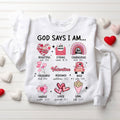 God Say I Am Christian Sweatshirt