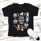 God Say I Am Easter Christian Kid T-Shirt