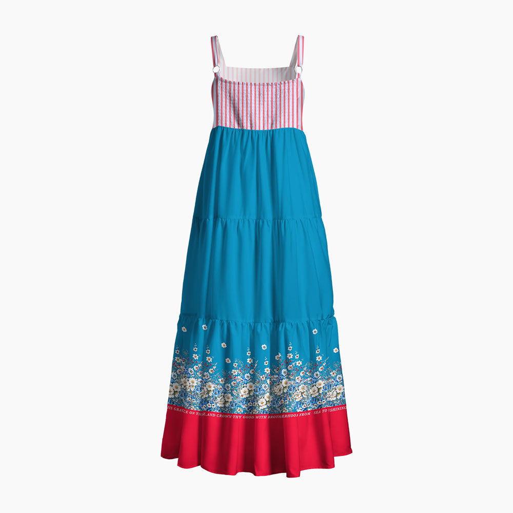 God Shed His Grace On Thee Christian Maxi Dress