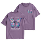 God Turns Broken Pieces Into Masterpieces Christian Heavy Cotton T-Shirt