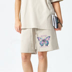 God Turns Broken Pieces Into Masterpieces Christian Washed Shorts