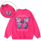 God Turns Broken Pieces Into Masterpieces Christian Washed Sweatshirt