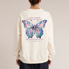 God Turns Broken Pieces Into Masterpieces Christian Washed Sweatshirt