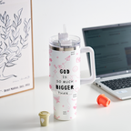 God Is So Much Bigger Than Your Hurt Christian 40OZ Tumbler