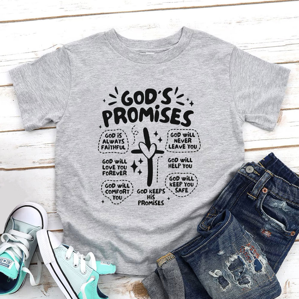 God's Promises Christian Kid T-Shirt
