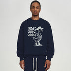 God's Silliest Goose Christian Fleece Sweatshirt