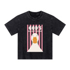 God's Silliest Goose Christian Kid Washed T-Shirt