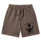 God's Silliest Goose Christian Washed Shorts