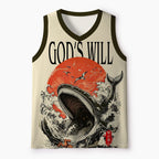 God's Will Christian Mesh Jersey Tank Top
