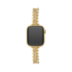 14k Gold / Platinum Plated Lace Copper Watch Band for Apple Watch