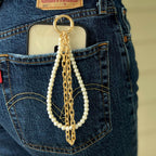 Clip & Go Double Strand Beaded Wristlet