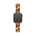 Exotic Diamond Lattice Watch Band