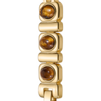 Tiger-Eye Stone Copper Watch Band for Apple Watch