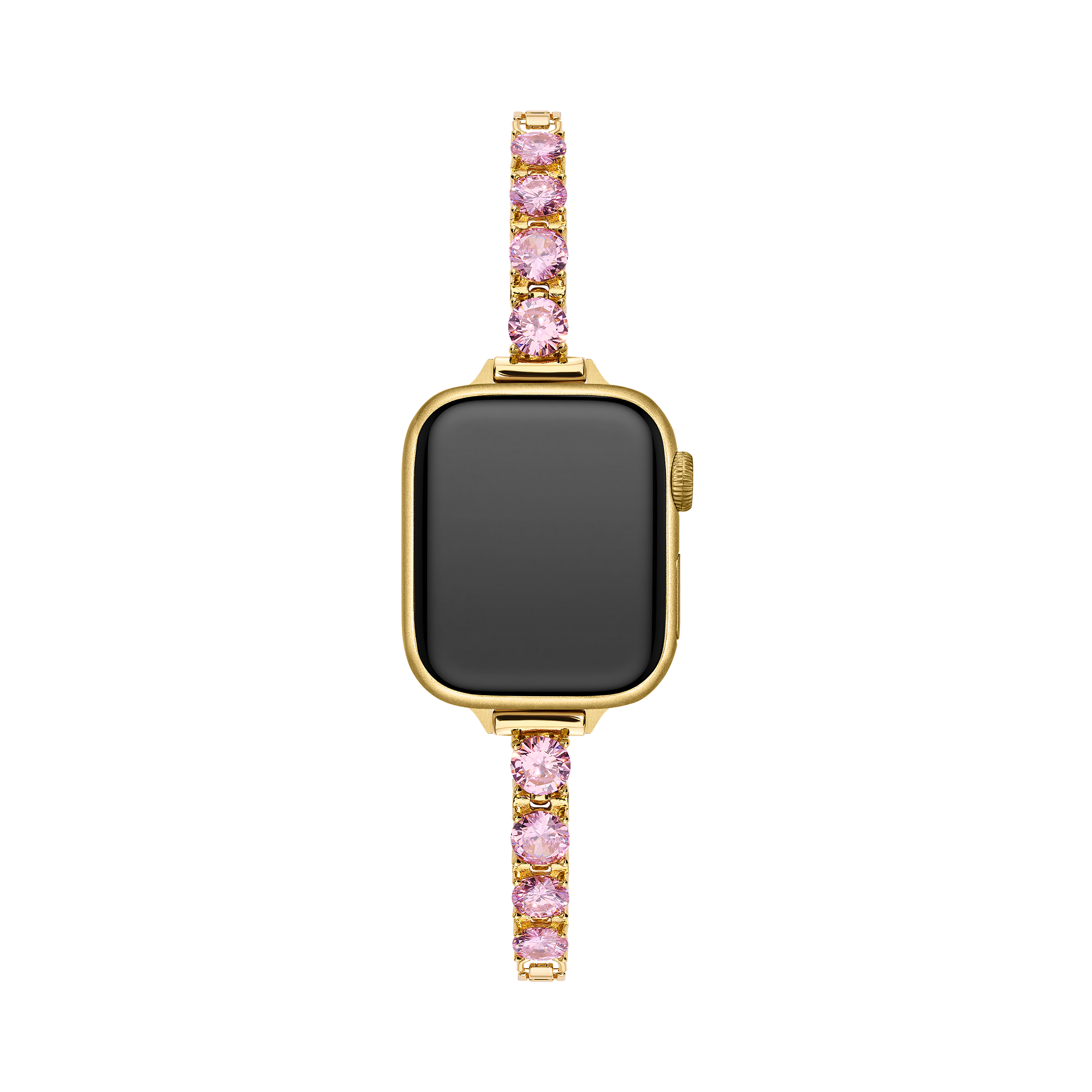 Round Zircon Copper Watch Band for Apple Watch