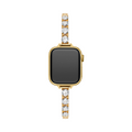 Round Zircon Copper Watch Band for Apple Watch