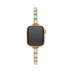 Round Zircon Copper Watch Band for Apple Watch