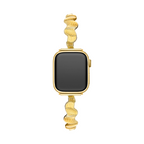 Sleek Wavy Metal Watch Band for Apple Watch