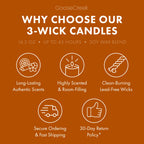 Golden Coconut Glow 3-Wick Candle