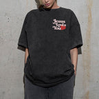 Good News Jesus Loves You Christian Washed T-Shirt