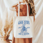 Good News Christian Canvas Tote Bag