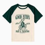 Good News Christian Raglan Sleeve T-Shirt