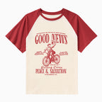 Good News Christian Raglan Sleeve T-Shirt