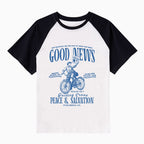 Good News Christian Raglan Sleeve T-Shirt
