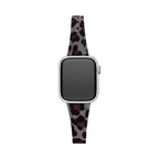 Leopard Suede Watch Band for Apple Watch