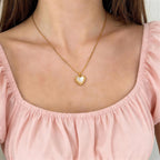 Guard Your Heart Christian Titanium Steel Necklace