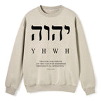YHWH This Is My Name Forever Christian Fleece Sweatshirt
