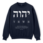 YHWH This Is My Name Forever Christian Fleece Sweatshirt