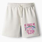He Called Me To Fish Christian Fleece Shorts