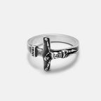 He Died For Us Christian 925 Sterling Silver Ring