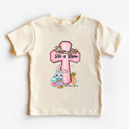 He Is Risen Christian Kid T-Shirt