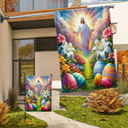 He Is Risen Easter Jesus Flag
