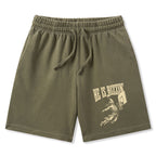He Is Rizzin Christian Washed Shorts