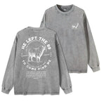 He Left The 99 To Rescue Me Washed Long Sleeve T-Shirt