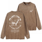 He Left The 99 To Rescue Me Washed Long Sleeve T-Shirt