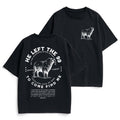 He Left The 99 To Rescue Me Christian Heavy Cotton T-Shirt
