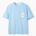 He Left The 99 To Rescue Me Christian Unisex Pocket T-Shirt