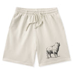 He Left The 99 To Rescue Me Christian Washed Shorts