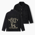 He Left The 99 To Rescues Me Christian Denim Jacket