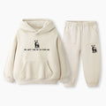 He Left The 99 To Resuce Me Christian Kid Fleece Hoodie Set