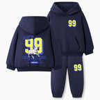 He Left The 99 To Resuce Me Christian Kid Fleece Hoodie Set